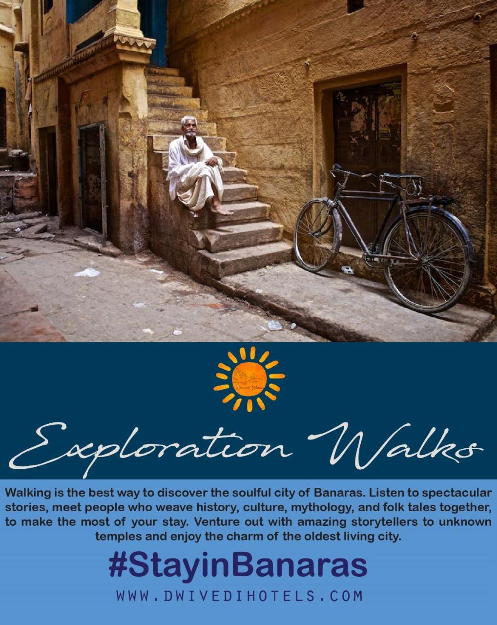 Dwivedi Hotels Hotel Elena Varanasi Eksteriør billede